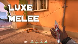 VALORANT Luxe Knife Gameplay [upl. by Chantalle]