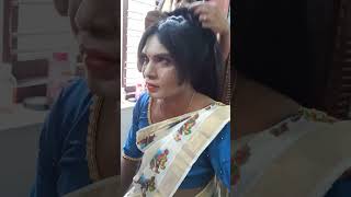 ചമയവിളക്ക് മേകപ്പ് 2023 Chamayavilakku makup 2023 Male to female makup [upl. by Usanis72]