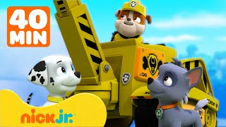 PAW Patrol  ¡Las mejores misiones de vehículos de rescate  40 minutos  Nick Jr en Español [upl. by Modeste]