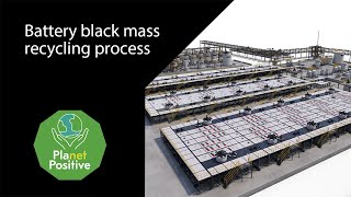 Metso Battery black mass recycling process [upl. by Merth]