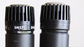 Weymic WM57 12€ vs Shure SM57 96€ [upl. by Hendrika]