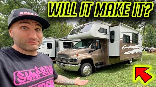 Towing With a Super C Motorhome Florida to Kentucky  WILL IT MAKE IT [upl. by Eillen]