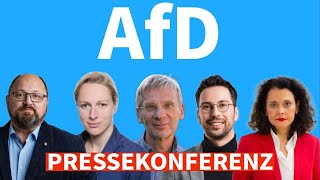 AFD PRESSEKONFERENZ [upl. by Romie]