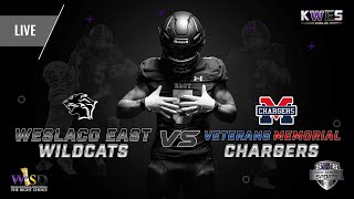 Football 2023 Weslaco East Wildcats vs Brownsville Veterans [upl. by Blackwell]