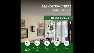 Apartamento de 150m² na TijucaRJ [upl. by Bish]