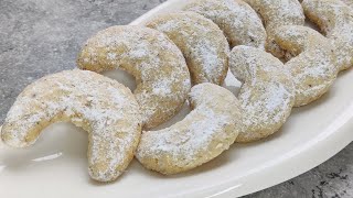 VANILLEKIPFERL  Rezept  formen  Blech  Weihnachtsplätzchen [upl. by Eissirk805]