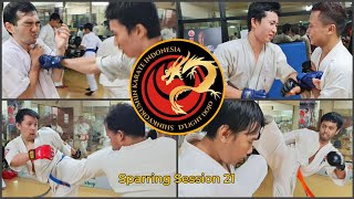 Karate Sparring 21  WKO Shinkyokushinkai DLight Dojo Tomang Jakarta [upl. by Airbmat619]