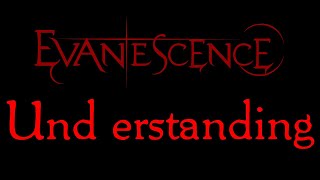 Evanescence  Understanding Lyrics Evanescence EP [upl. by Eram]