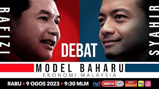 LANGSUNG Debat Model Baharu Ekonomi Malaysia  9 Ogos 2023 [upl. by Latyrc]