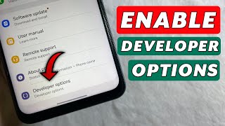 How to Enable Developer Options on Android Mobile  Full Guide [upl. by Kcyred]