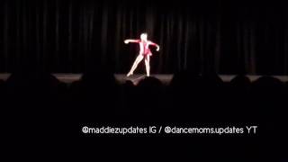 Maddie Ziegler  The Peoples Choice solo  ALDC Recital 2016 [upl. by Yerdua]