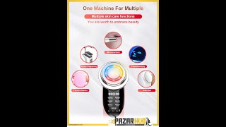 7 in 1 Mesotherapy lifting Beauty LED Photon Face Skin Rejuvenation Remover Wrinkle Radio Frequency [upl. by Melone]