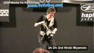 World YoYo Contest 2009  3A Div 2nd Hiroki Miyamoto [upl. by Darell]