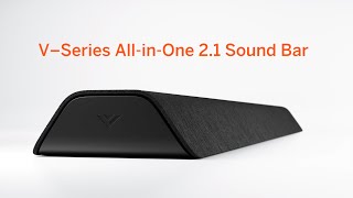 All the Sound You Need in One Incredible Bar  VIZIO VSeries AllinOne 21 Sound Bar [upl. by Goldshell]