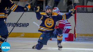 All 28 goals from 2024 NCAA mens hockey regional finals [upl. by Anekam]