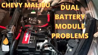 Chevrolet Malibu Dual Battery control module issues ignition key stuck in ignition no crank [upl. by Ecilayram901]