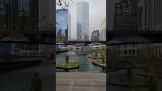 Canary wharf london canarywharf dlr sanjana [upl. by Venator]