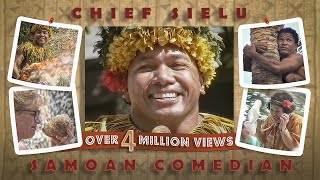 Samoan Comedian Chief Sielu Avea 1995 Polynesian Cultural Center Laie Oahu Hawaii [upl. by Leidgam]