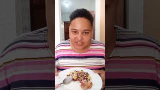 mukbang vamos comer feijão de cordaarroz cuscuz charque e frango assado uma delícia 😋 [upl. by Selena]