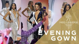 71st MISS UNIVERSE  Top 16 EVENING GOWN Competition  Miss Universe [upl. by Terrena548]