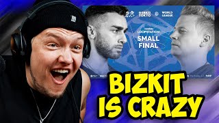 CHEZAME Reacts  BizKit 🇺🇸 vs AVH 🇳🇱  GBB 2023 WORLD LEAGUE  BOSS LOOPSTATION CHAMPIONSHIP [upl. by Illoh]