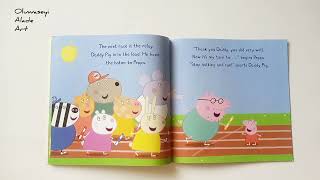 Peppa pig Sports day at school Read aloud for babies toddlers children and adults bedtime [upl. by Naquin964]