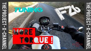 HOW TO TUNE YOUR YAMAHA FAZER FZ6 WITHOUT TOOLS FOR MORE TORQUE [upl. by Materse397]