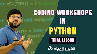 Python Coding Workshop Free Introductory Lesson [upl. by Znieh]