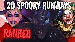 Ranking the TOP 20 Spookiest Drag Race Looks 😱 [upl. by Philemol]