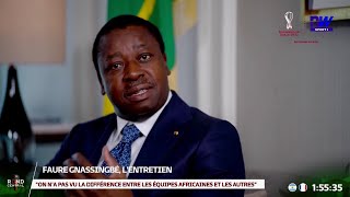 Entretien exclusif avec Faure Essozimna Gnassingbé Président de la République Togolaise [upl. by Ayle]