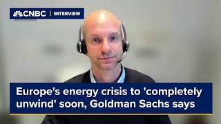 Europes energy crisis to completely unwind soon Goldman Sachs says [upl. by Esaertal]