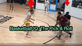 Basketball IQ Master The Pick amp Roll With Ryan Razooky [upl. by Marlane]