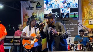 Reggae Icon Leroy Gibbons Singing His CLASSIC HITS Before Collecting Music Award  RubADub Thursday [upl. by Loats]