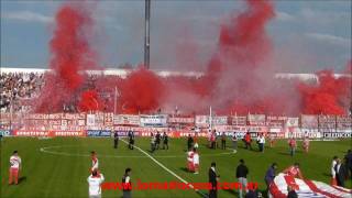 La Hinchada de Los Andes frente a temperley [upl. by Arhna]