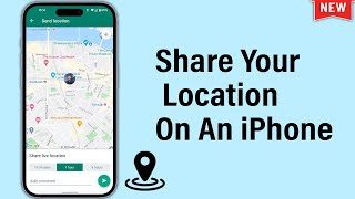 How to Share Location on iPhone New Way [upl. by Wilkins]