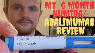 6 month humira adalimumab review for psoriatic arthritis [upl. by Meeharbi]