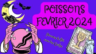 POISSONS FEVRIER 2024 quotSuccès professionnel Emotions sous haute tensionquot tarot poissons [upl. by Kendra]