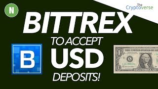 Bittrex To Accept USD 💰 Deposits Plus 5th Feb Market Analysis [upl. by Corley]