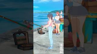 Aria Fishing Skills KOIKATSU SHORTS anime animegirl animation meme humor animewaifu [upl. by Anoiuq274]