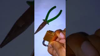 how to unlock padlock without key [upl. by Olsewski]