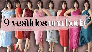 Tengo una boda y ni idea de qué ponerme  9 outfits de invitada [upl. by Stanway]