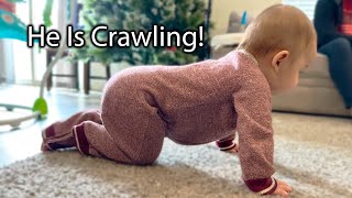 He Is Crawling [upl. by Annaes]