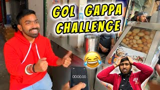 Golgappa Challenge 😍 GONE WRONG 😂 [upl. by Felicie]