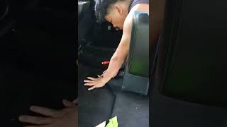 Reinstallation of center console Flooded Mitsubishi Adventure [upl. by Chilton572]