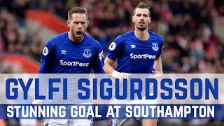 GYLFI SIGURDSSON STUNNING GOAL AT SOUTHAMPTON [upl. by Ahmar]