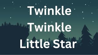 Twinkle twinkle little starNursery rhymes for kids [upl. by Ahsenot]