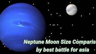 Neptune Moon Size Comparison [upl. by Ive176]