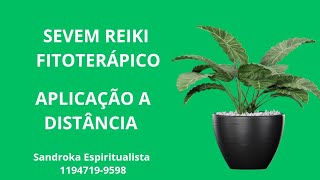 SEVEN REIKI FITOTERÁPICO aplicação de Ervas etéricas proporcionado cura do emocional e corporal [upl. by Eiro]