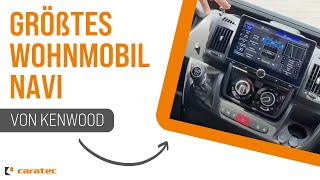 Großes 10quot Kenwood WohnmobilNavi mit Garmin Navigationssystem ➡️ DNR992RVS ➡️mit LKWNavi [upl. by Enitnelav276]