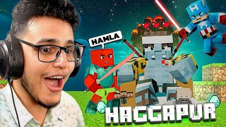 I Became a Warrior in Minecraft and Fought with Pirates  Haggapur SMP withgwsuryagamer3626 [upl. by Romola]